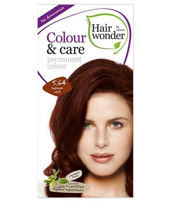 HairWonder Colour & Care Henna Red 5.64-100ML 